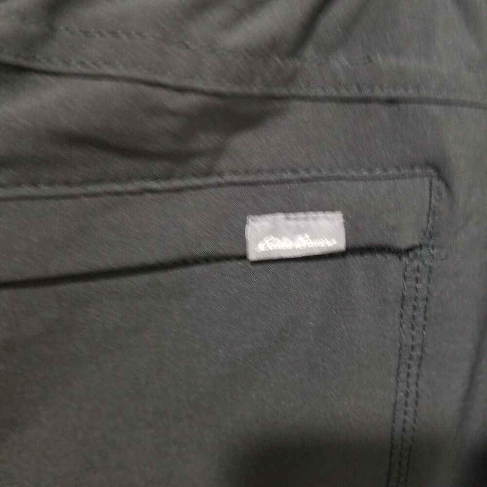 Eddie Bauer Polar Fleece Lined Pants Womens 14 XL Flexion Black Zippered Pockets - Picture 6 of 16